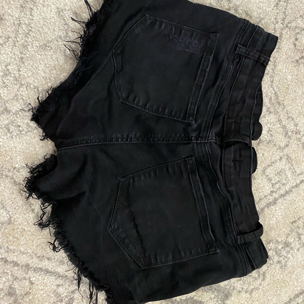 Black KanCan shorts